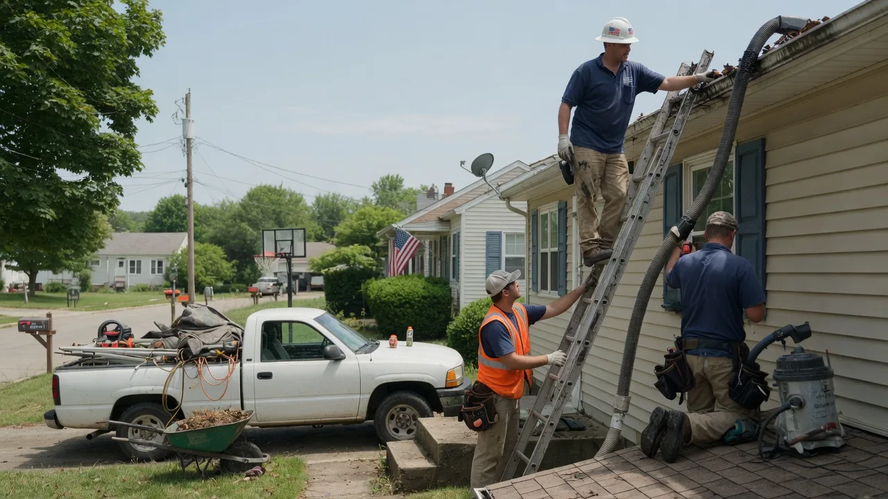 Gutter Installation in Yellow Springs, OH near me